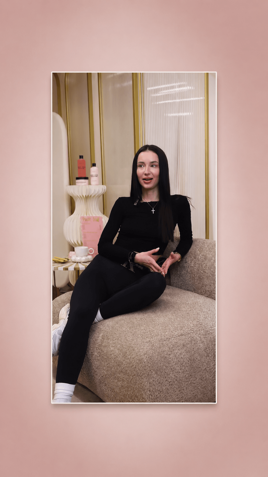 Скриншот истории ученицы из Instagram Reels